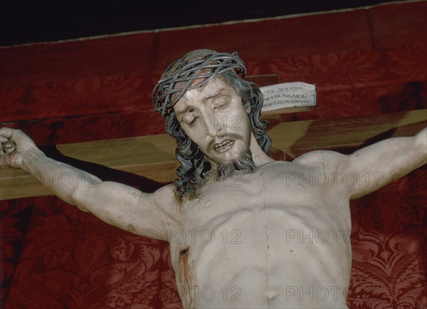 MORA JOSE DE 1655-1724
CRUCIFICADO DE LA MISERICORDIA
GRANADA, IGLESIA DE SAN JOSE
GRANADA