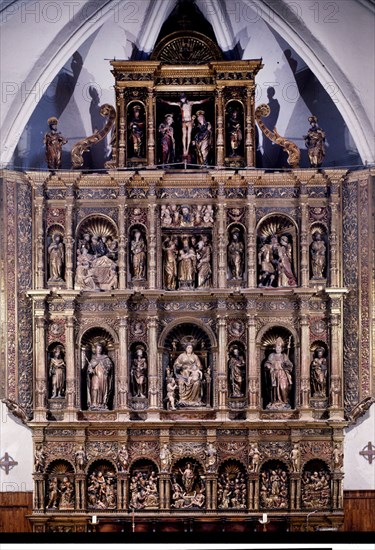 GIL MORLANES EL JOVE
RETABLO MAYOR
TAUSTE, IGLESIA PARROQUIAL
ZARAGOZA

This image is not