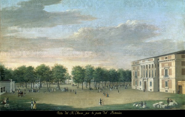 BRAMBILLA FRANCISCO
MUSEO DEL PRADO DESDE EL JARDIN BOTANICO-S XVIII/S XIX
MADRID, MINISTERIO