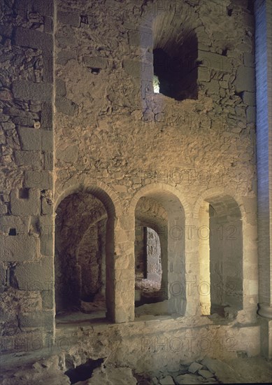 IGLESIA - ROMANICO CATALAN SIGLO XI - MUROS
PORT SELVA, MONASTERIO SAN PEDRO DE