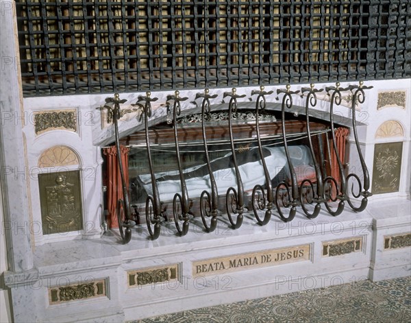 SEPULCRO DE LA BEATA MARIA DE JESUS-1560/1640-CARMELITA PREDILECTA DE STA TERESA DE JESUS
TOLEDO,