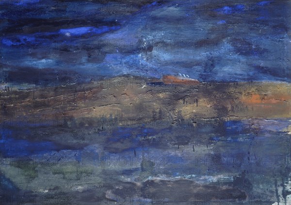 USLE JUAN 1954-
BOAT AT SEA-305X203-OLEO/LIENZO-
MADRID, GALERIA SOLEDAD LORENZO
MADRID

This