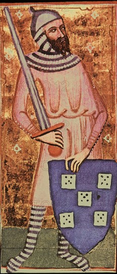 PEDRO I DE PORTUGAL 1320-1367- MINIATURA MEDIEVAL
PALMA, ARCHIVO HISTORICO
MALLORCA

This image