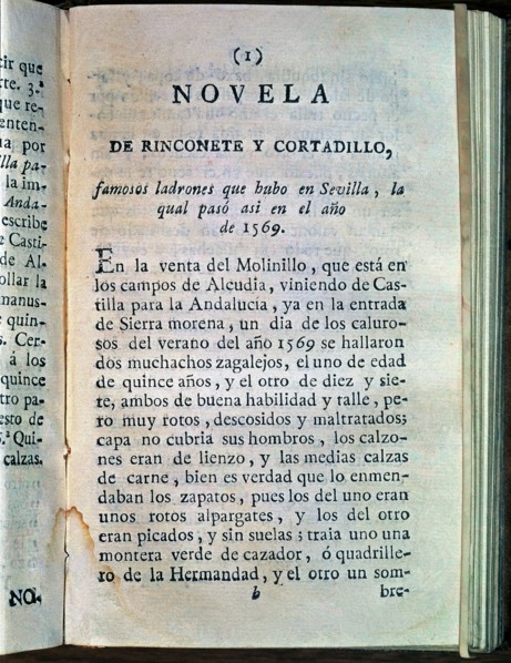 Cervantes, "Novelas ejemplares"