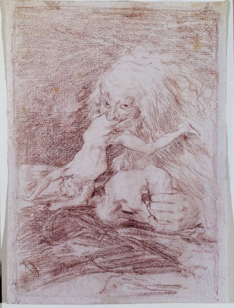 Goya, Saturn devouring his children