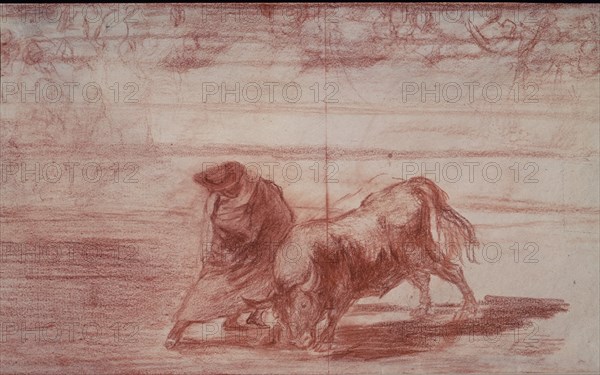 Goya, dessin (L'étudiant de Falces)