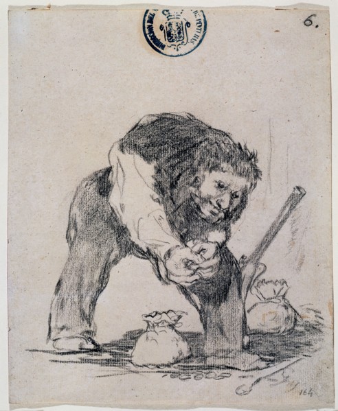 Goya, L'avare