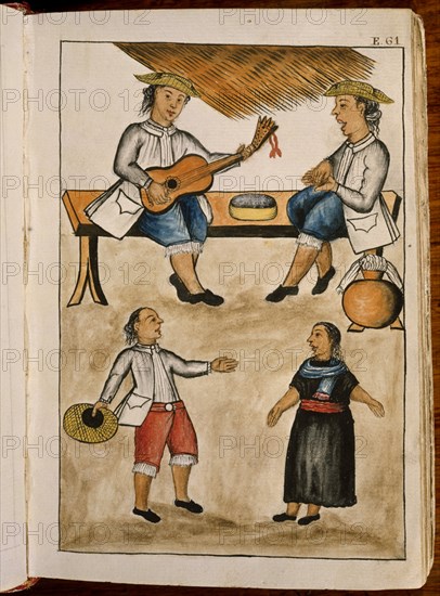 MARTINEZ COMPAÑON 1737/97
TRUJILLO DEL PERU II E 61 -  INDIOS BAILANDO
MADRID, PALACIO