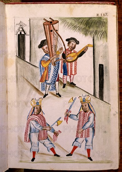 MARTINEZ COMPAÑON 1737/97
TRUJILLO DEL PERU II E 147 DANZA DEL CHIMO
MADRID, PALACIO