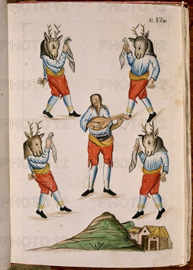 MARTINEZ COMPAÑON 1737/97
TRUJILLO DEL PERU II E 170 DANZA VENADOS
MADRID, PALACIO