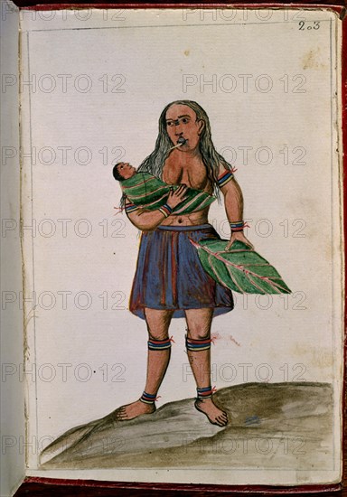 MARTINEZ COMPAÑON 1737/97
TRUJILLO DEL PERU II E 203 INFIEL D MONTANA-INDIA CON SU BEBE EN