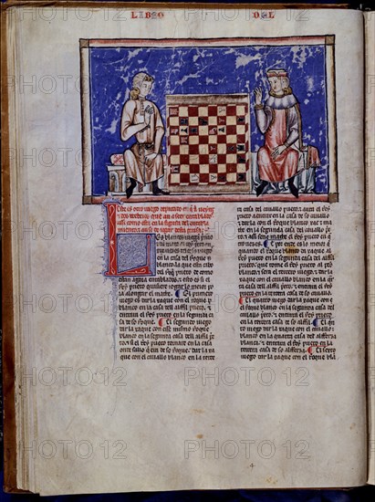 ALFONSO X EL SABIO 1221/84
LIBRO DE JUEGOS PG 16V
SAN LORENZO DEL ESCORIAL,