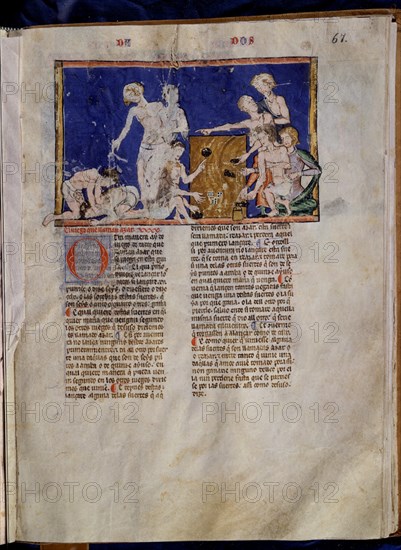 ALFONSO X EL SABIO 1221/84
LIBRO DE JUEGOS  PG 67
SAN LORENZO DEL ESCORIAL,