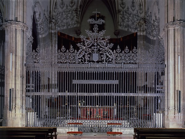 FRANCES JUAN
REJA DEL PRESBITERIO
ALCALA DE HENARES, IGLESIA LA MAGISTRAL
MADRID

This image