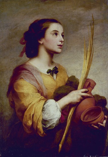 MURILLO BARTOLOME 1618/1682
SANTA JUSTA - HACIA 1660
DALLAS-TEXAS, MUSEO MEADOWS/U SOUTHERN