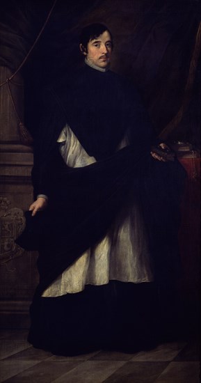 MURILLO BARTOLOME 1618/1682
JUAN DE MIRANDA - CANONIGO DE SEVILLA
MADRID, COLECCION DUQUES DE