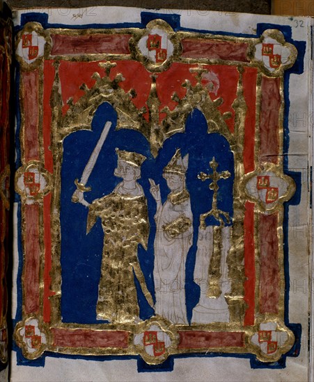 LIBRO CORONACION REYES-REY DE CASTILLA CORONADO-S XIV-L XXI
SAN LORENZO DEL ESCORIAL,