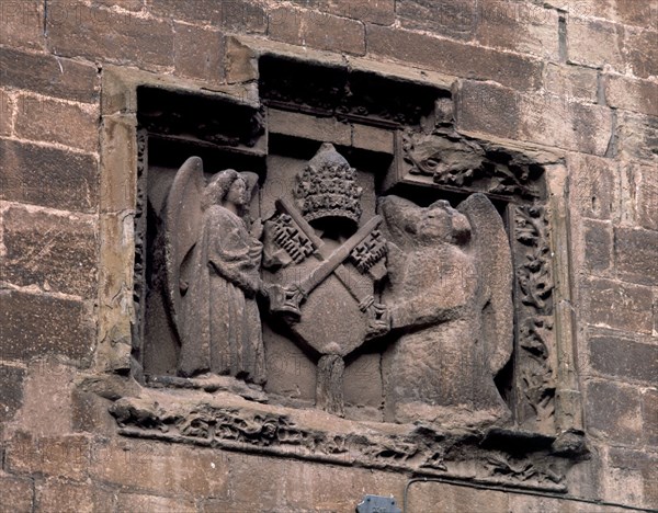 ESCUDO DEL HOSPITAL DE LA ABADIA
NAJERA, EXTERIOR
RIOJA

This image is not downloadable.