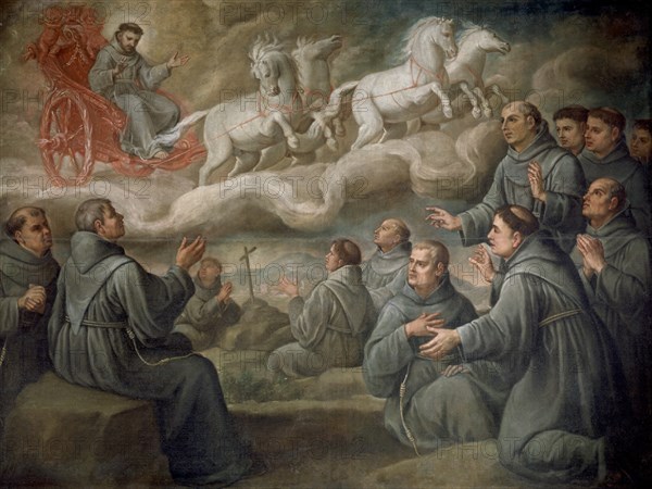 CUADRO DE LA VIDA DE S FRANCISCO
RABIDA LA, MONASTERIO
HUELVA