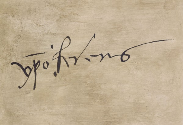 Signature de Christophe Colomb