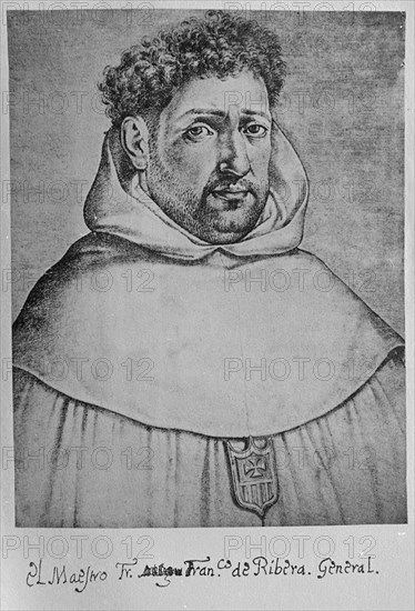 PACHECO FRANCISCO 1564/1644
FRAY FRANCISCO DE RIBERA - LIBRO DE RETRATOS DE ILUSTRES Y MEMORABLES