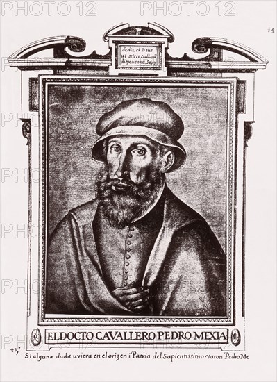 PACHECO FRANCISCO 1564/1644
PEDRO MEJIA - LIBRO DE RETRATOS DE ILUSTRES Y MEMORABLES VARONES -