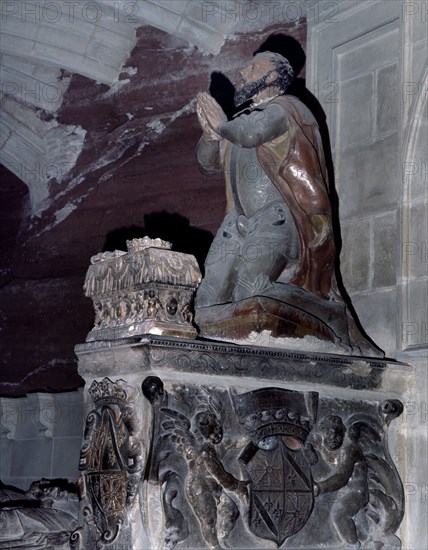 PANTEON-ESTATUA DE GARCIA IV SANCHO III DE NAVARRA,LLAMADO EL DE "NAJERA"1035/54
NAJERA,