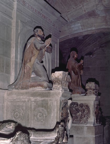 PANTEON-ESTATUA ORANTE:GARCIA III NAVARRA,LLAMADO DE "NAJERA"1035/54
NAJERA, MONASTERIO SANTA