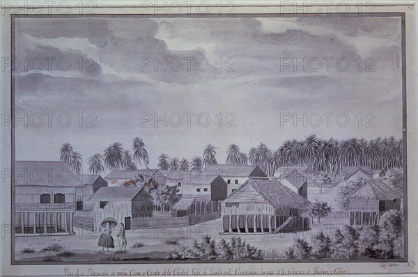 CARDERO JOSE 1766/?
CASAS DE GUAYAQUIL - S XVIII
MADRID, MUSEO NAVAL
MADRID