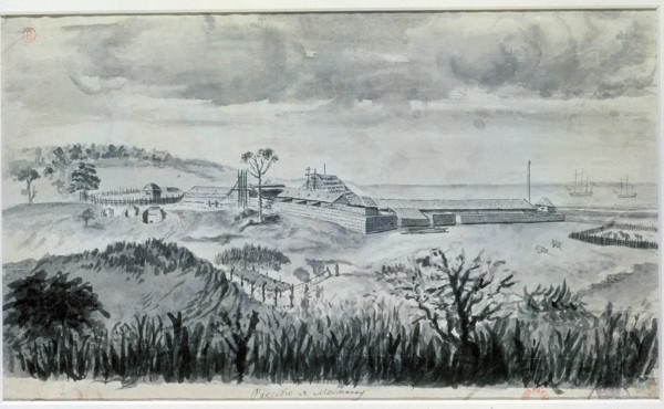 Cardero, Prison de Monterrey (Californie), septembre 1791