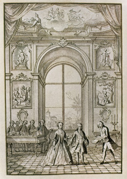 Fêtes à la cour de Ferdinand VI d'Espagne