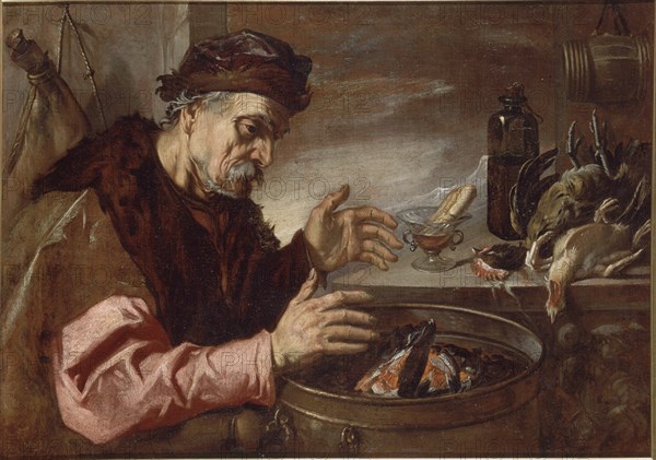 MARCH MIGUEL 1633/1670
EL INVIERNO - S XVII -
VALENCIA, MUSEO BELLAS ARTES - COLEGIO PIO
