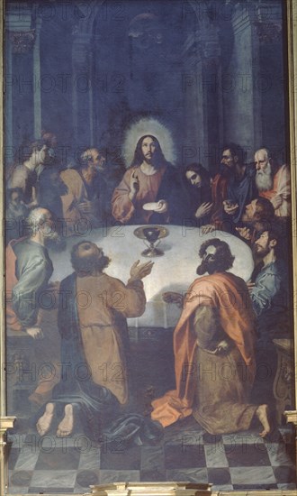 RIBALTA FRANCISCO 1565/1628
IGLESIA - RETABLO STA CENA -DETALLE
VALENCIA, COLEGIO CORPUS