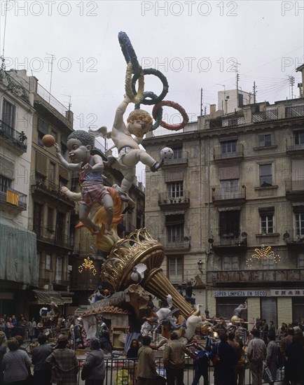 FALLA - LAS OLIMPIADAS
VALENCIA, FALLAS 1985
VALENCIA