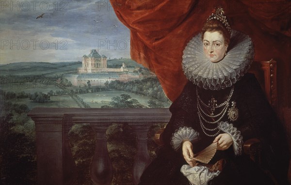 Rubens / Bruegel, L'infante Isabel Clara Eugenia