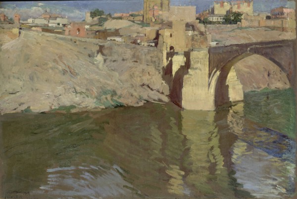 Sorolla, Le pont San Martin à Tolède