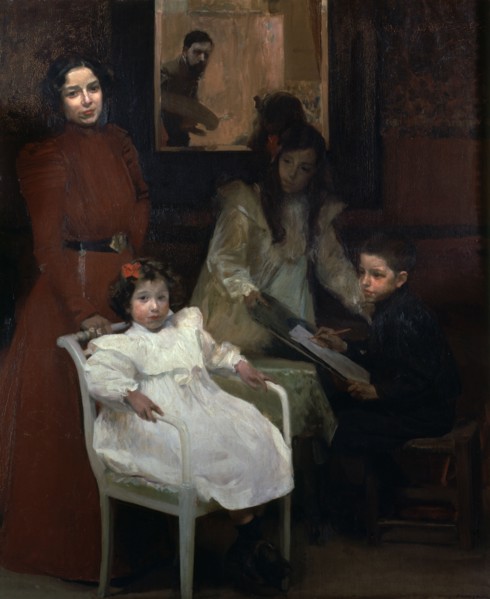 Sorolla, La Famille du peintre