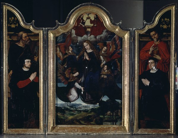 STURMIO HERNANDO
RETABLO DE LA SAGRADA ESTIRPE
JEREZ DE LA FRONTERA, COLEGIATA
CADIZ