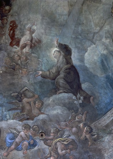 RIZZI-CARREÑO
PINTURAS CUPULA-DET-S ANTONIO
MADRID, IGLESIA DE SAN ANTONIO DE LOS