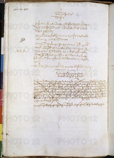 LIBRO DE ACTAS MUNICIPALES-ACTA DEL 12-X-1492
MADRID, ARCHIVO HISTORICO VILLA
MADRID
