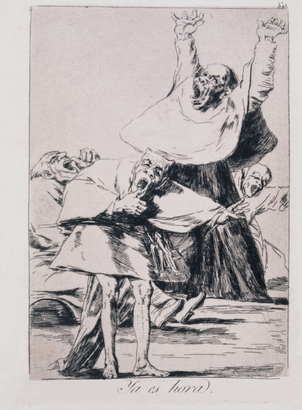 Goya, Capricho no. 80: It Is Time
