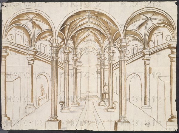 DISENO-INTERIOR DE LA CATEDRAL DE GUADALAJARA
SEVILLA, ARCHIVO INDIAS
SEVILLA