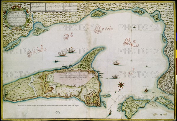 VENEGAS OSSORIO
PLANTA-PUERTO RICO 1678
SEVILLA, ARCHIVO INDIAS
SEVILLA