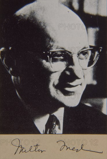 MILTON FRIEDMAN (1912-) ECONOMISTA USA