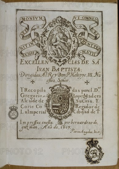 LOPEZ MADERA
EXCELENCIAS DE J BAPTISTA A FELIPE III-PORTAD
MADRID, BIBLIOTECA NACIONAL