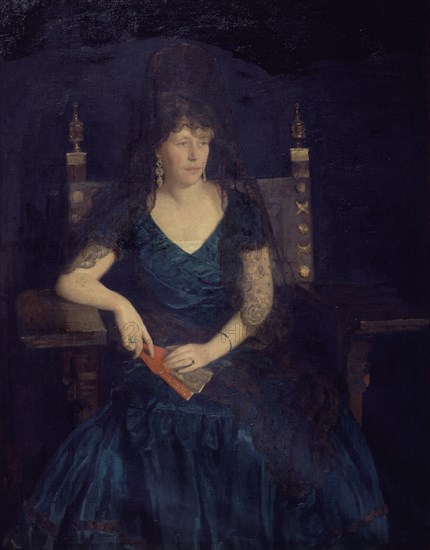 MARIA TERESA PICKMAN CON MANTILLA
MADRID, COLECCION ALVAREZ PICKMAN
MADRID

This image is not