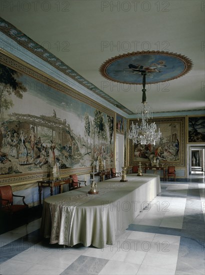 COMEDOR DEL PALACIO DE LOS BORBONES
SAN LORENZO DEL ESCORIAL, MONASTERIO-PALACIO REAL
MADRID