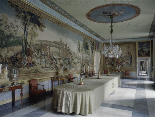 COMEDOR DEL PALACIO DE LOS BORBONES
SAN LORENZO DEL ESCORIAL, MONASTERIO-PALACIO