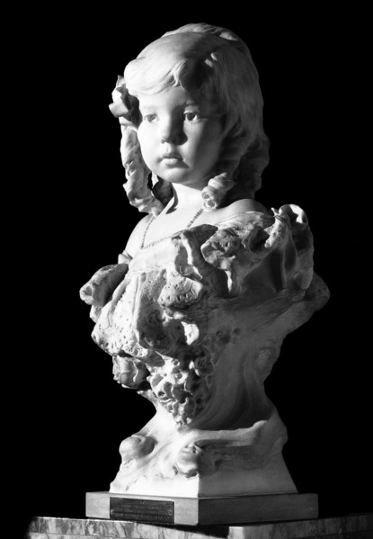 Benlliure, Buste de la Duchesse d'Albe âgée de 2 ans