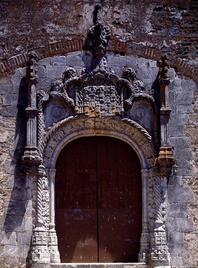 IGL S MARTIN-PORTADA DEL PERDON-GOTICA
ALMONASTER LA REAL, EXTERIOR
HUELVA

This image is not